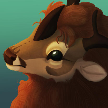Painted Headshot